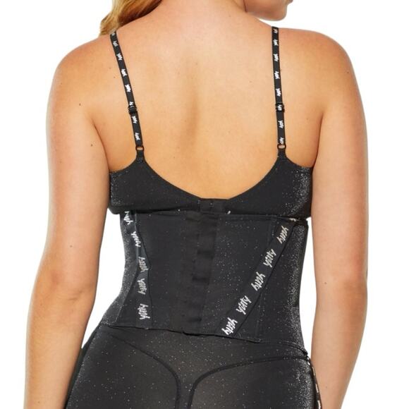 NWT Yitty Spotlight Waist Shaper Shimmered Iconic Black Size L - Picture 6 of 16